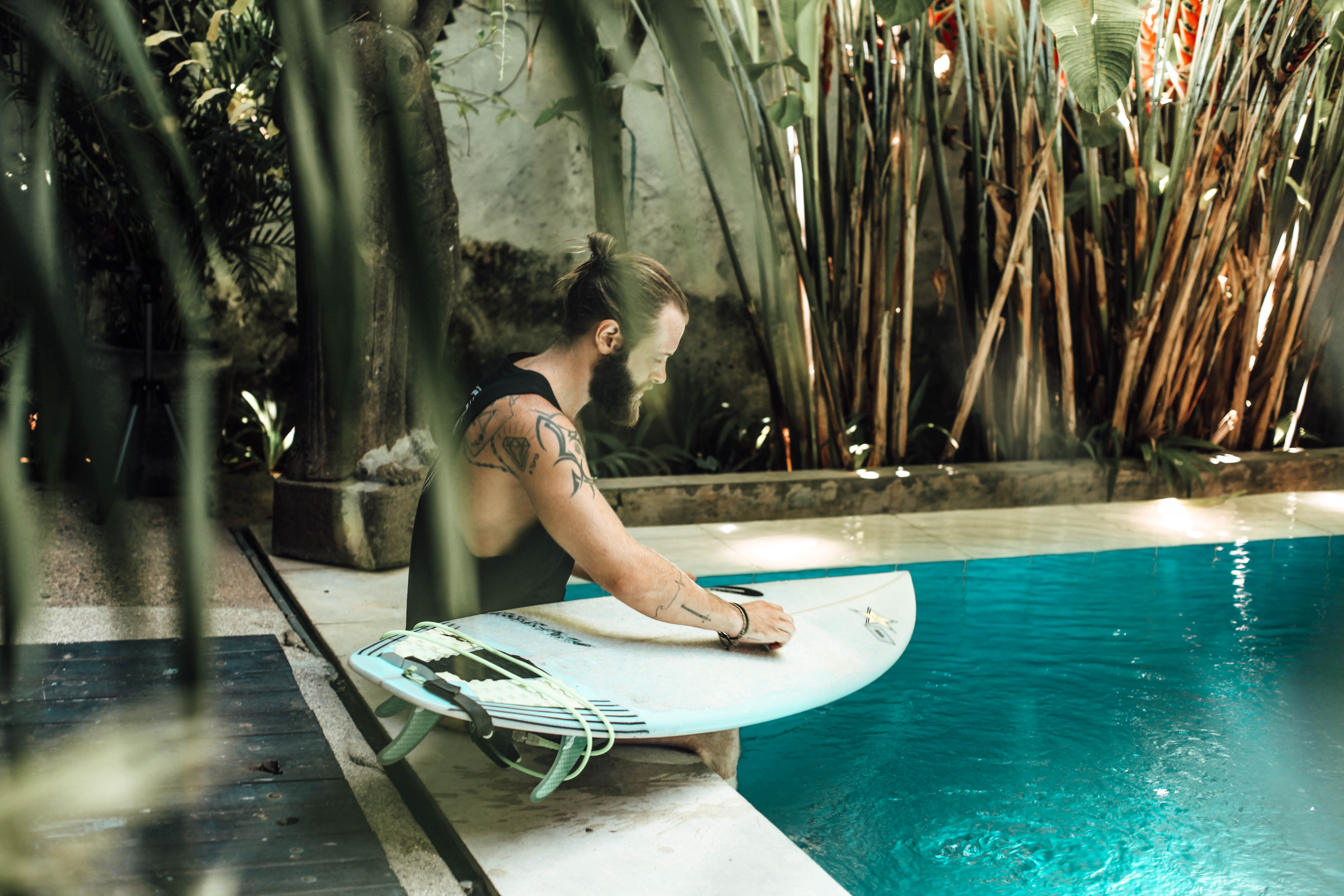 bali surfing, surfboard waxing bali,  squamish photographer, alenka mali, squamish photography, photographer