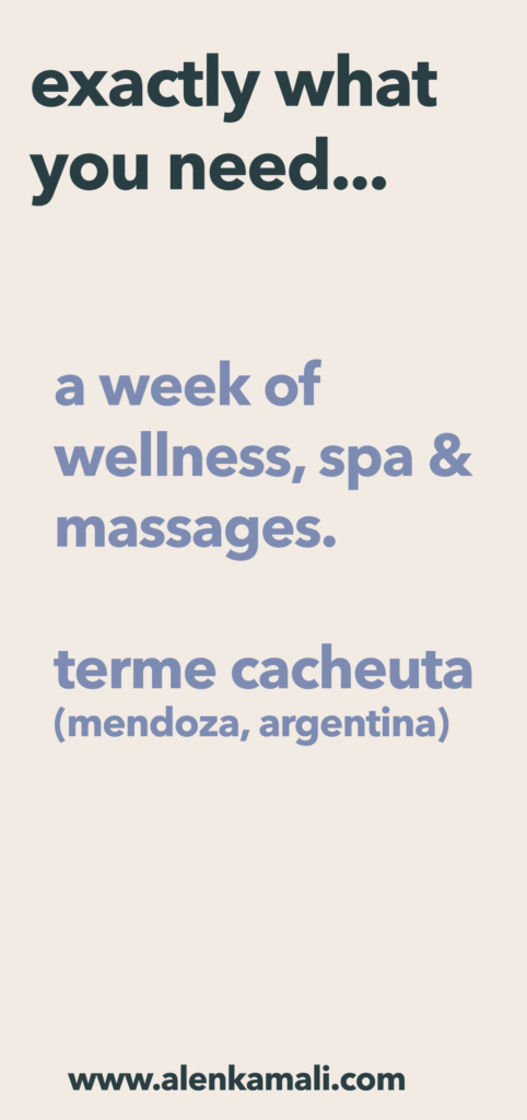 relaxing in wellness cacheuta, spa and thermal waters in mendoza-alenka mali photography