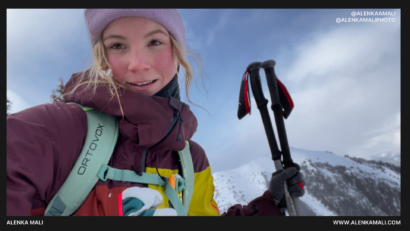 confidence - mindfullness - meditation - happy thoughts - snowboarder girl - snowboarding - alenka mali