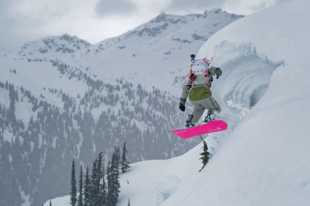 alenka mali snowboarding
